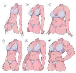 6+girls body_type breasts faceless_character muscle muscles petite_body thighs