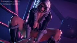 1boy 1boy1girl 1girls 3d 3d_animation animated areola areola_slip areolae big_breasts big_penis black_cat_(fortnite) black_cat_(marvel) bottomless bottomless_female bouncing_breasts breasts breasts_out cowgirl_position darklulbird erect_nipples exposed_breasts felicia_hardy female female_penetrated fortnite fortnite:_battle_royale heroine huge_breasts human human_female human_male human_only large_penis latex latex_clothing male male/female male_penetrating male_penetrating_female male_pov marvel marvel_comics mask masked masked_female medium_hair naked naked_male nip_slip nipple_slip nipples nude nude_male one_nipple_out pov pov_male puffy_pussy pussy riding riding_penis sex shorter_than_30_seconds sound spider-man_(series) straight tagme vagina vaginal_penetration vaginal_sex video white_hair