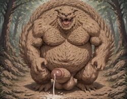 1boy 1male ai_generated anime anthro anus ass ass_focus balls bara big_balls big_muscles big_nipples big_penis booster_rex brown_body brown_skin cum cumming daddy erect_nipples erect_penis erection furry furry_male gay huge_balls huge_cock huge_cock huge_muscles huge_nipples looking_at_viewer male male_only monster muscles muscular muscular_anthro muscular_male naruto_(series) naruto_shippuden nipples nude obese obese_anthro obese_male open_mouth overweight overweight_anthro overweight_male penis shukaku tanuki veiny_penis yaoi yiff