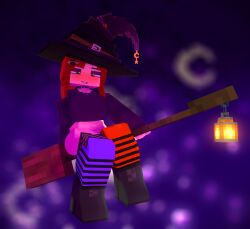 broom minecraft mineporncraft witch witch_costume