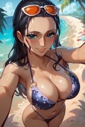 ai_generated anxietyart female female_only nico_robin one_piece