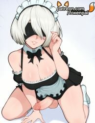 yorha 2b from nier (series) by foxenpai