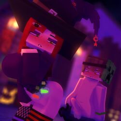 costume halloween minecraft mineporncraft witch witch_costume