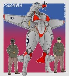 abs aeromorph aircraft anthro bikini breasts camel_toe clothed clothing confident confident_anthro confident_female female footwear genital_outline group hand_on_hip hat headgear headwear hi_res high_heels human living_aircraft living_machine living_vehicle machine male mammal metallic_body military_uniform navel nipples nose_propeller p-51_mustang propeller protoskip pussy_outline shoes simple_background smile swimwear trio two-piece_swimsuit uniform vehicle wide_hips wings