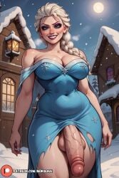 1futa 1futanari ai_generated big_ass big_balls big_breasts big_butt big_penis blonde_female blonde_hair bottom_heavy curvy curvy_figure elsa_(frozen) fit fit_futanari frozen_(film) frozen_2 futa_only futanari huge_ass huge_balls huge_breasts huge_butt huge_cock hyper hyper_penis latex latex_clothing latex_suit looking_at_viewer monster_cock newgenai nipple_piercing nipples penis penis_out penis_to_the_knees pierced_nipples piercing piercings pov pov_crotch pov_eye_contact precum precum_drip precum_on_penis precum_string scrotal_lingerie solo solo_focus solo_futa thick thick_ass thick_legs thick_penis thick_thighs thighs_bigger_than_torso veiny veiny_muscles veiny_penis voluptuous voluptuous_futanari witch witch_costume witch_hat