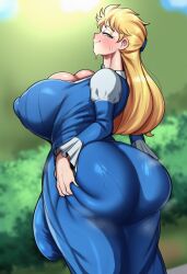 1futa ai_generated ass ass_in_dress big_ass big_ass_(futa) big_breasts big_butt big_nipples big_penis big_thighs blush breasts bulge bulge_through_clothing bulge_under_clothes deviantart dickgirl erina_pendleton fat_ass fat_butt futa_only futanari hand_on_ass hand_on_butt hands_on_ass hands_on_own_ass huge_ass huge_breasts huge_butt huge_cock large_ass large_breasts large_butt large_penis large_thighs looking_at_viewer looking_back_at_viewer looking_over_shoulder nipple_bulge nipples penis thick_ass thick_butt thick_thighs wobblyjelly_(artist)
