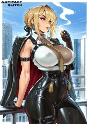 evelyn chevalier from hoyoverse by artifactglitch