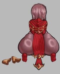 ass ass_crack ass_focus big_ass big_butt big_thighs butt_crack butt_focus calamitas calamity_mod female golden_shoes huge_ass huge_butt huge_thighs magmarl massive_ass massive_butt massive_thighs pink_skin shoes_off shoes_removed shortstack socks terraria thick_ass thick_butt thick_hips thick_legs thick_thighs white_hair