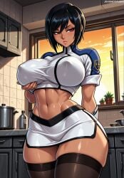 naomi evans from kangoku senkan by jousneystudio