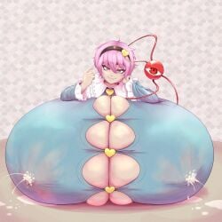 komeiji satori from touhou by papa pachonko