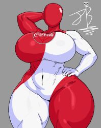 coca-cola woman from coca-cola by mrtrub