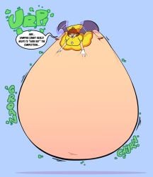 digested digested_prey digestion digestion_noises hyper hyper_belly mario_(series) mario_party mass_vore massive_belly multiple_prey princess_daisy same_size_vore soft_vore vampire_girl vore vore_belly