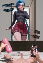 jinx (arcane) from league of legends by mlommy