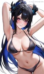 nerissa ravencroft from hololive by viviria