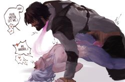 2boys 2d_(artwork) anal anal_insertion anal_sex arcane arcane_jayce arcane_viktor ass beard beard_stubble bearded bedding bedding_background bedroom blanket blush bred breeding brown_hair choking cock color colored crying crying_with_eyes_open cum_in_ass cum_inside cum_on_body cum_on_lower_body cum_on_stomach cumming_from_anal_sex cumming_while_penetrated cumming_while_penetrating cumshot cute cute_face dark-skinned_male dark_hair dark_skin deep_penetration dialogue dialogue_box digital_media_(artwork) dripping_cum dripping_wet drooling eye_contact face face_to_face feet femboy fucking fucking_good_and_hard gay gay_male gay_sex ghost ghost_hands hairy_cock hairy_penis hands hard_cock holding holding_legs hugging i_love_you jayce jayce_talis jayvik large_penis larger_male latino latino_male league_of_legends legs light-skinned_male long_hair long_hair_male loving_couple loving_it loving_sex male male/male male_focus male_only missionary missionary_position missionary_sex moaning moaning_in_pleasure muscular muscular_male naked_male pale_skin penis pink_background pink_body pink_skin praise purple_body purple_hair purple_skin pussy romantic_couple rough_sex sex size_difference skin_tone_difference skinny skinny_male small_penis smaller_male smaller_penetrated sweet tan_skin thighs trans_male trans_man twink twitch twitching viktor_(league_of_legends) wet_pussy white_background white_hair yaoi
