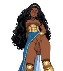 nubia of themyscira (zahavah) from dc by sunny di