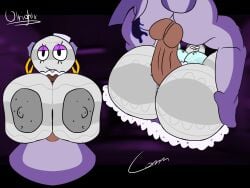 1boy 1girls 2026 2d ass balls big_breasts big_butt bobette_(dandy's_world) breasts cum cum_in_pussy dandy's_world dandys_world looking_at_viewer mating_press object_head oc penis pussy qlrightx roblox roblox_game tagme vagina vaginal_sex