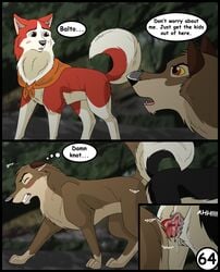 aleu balto balto_(film) color comic feral furry jenna kodi sex steele zoophilia