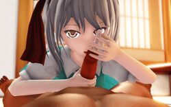 1boy 1girls 3d animated clothed_female_nude_male cock dick female femdom handjob holding_penis insertion looking_at_viewer male male_pov male_urethral_insertion malesub nsfw nude object_insertion p_musou(artist) penis penis_milking pov pov_eye_contact sex_toy sounding touhou urethral_insertion youmu_konpaku