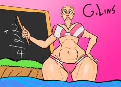 big_thighs bikini blonde_female brazil brazilian_female dona_marocas g.lins teacher turma_da_monica