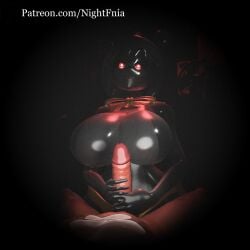 five_nights_at_freddy's five_nights_at_freddy's_4 five_nights_in_anime huge_breasts nightfnia nightmare_(fnaf) nightmare_(fnia)