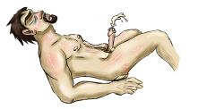 beard brown_hair cum dick ejaculation how_to_train_your_dragon httyd male naked naked_male penis race_to_the_edge viggo_grimborn