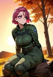 ai_generated ent90 female latex_suit military_uniform red_eyes s.t.a.l.k.e.r.