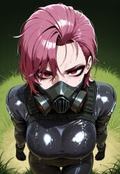 ai_generated ent90 female latex_suit military_uniform red_eyes s.t.a.l.k.e.r.