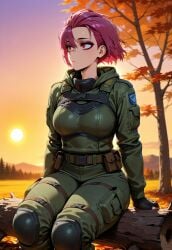 ai_generated ent90 female latex_suit military_uniform red_eyes s.t.a.l.k.e.r.