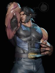 3d armpit_fetish armpits blender dilf hairy hairy_armpits hairy_male james_howlett male_only marvel marvel_rivals onion smelling smelling_armpit sniffing sniffing_armpit stinky stinky_armpits theblendertaper thought_bubble wolverine_(marvel_rivals) wolverine_(x-men)