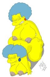 ass big_ass big_breasts breasts futa_on_futa futa_only futanari huge_ass incest maxtlat milf nipples patty_bouvier selma_bouvier sex the_simpsons