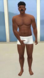 3d 3d_model adult animated big_balls big_penis black_penis brazilian cock dad daddy dark-skinned_male dark_skin dick gay gay_male huge huge_cock human luan_tolentino male male_focus male_only married melanin nude nude_male onlyfans original_character penis porn porn_star privacy sims sims_4 tasteofluan teaser the_sims the_sims_4 video yaoi