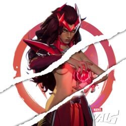 marvel marvel_rivals naked_female scarlet_witch scarlet_witch_(marvel_rivals) see-through see_through transparent x-ray