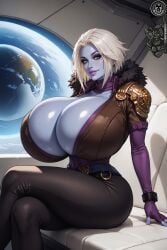 1girls ai_generated ass awoken big_ass big_breasts breasts breasts_bigger_than_head bythebrokenone destiny_(game) destiny_(video_game) female female_only huge_breasts large_breasts mara_sov nai_diffusion stable_diffusion