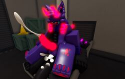 anal_penetration anthro balls buck_(kaiju_paradise) carneline_(kaiju_paradise) cock consensual cum cum_in_ass cum_inside cum_while_penetrated cumshot furry kaiju_paradise looking_pleasured male male/male orgasm orgasm_face ravenuwu roblox self_upload sex