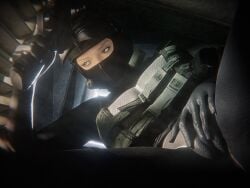 1female 1girls 3d 3d_(artwork) 3d_render absurd_res absurd_resolution absurdres annoyed annoyed_expression armed assassin beautiful_woman black_mesa black_ops_(half-life) black_ops_assassin brown_eyes cameltoe cinematic disinterested emotionless emotionless_female female_assassin female_focus female_only fingering_self glock_17 half-life half-life_(series) heavenly_body high_quality high_resolution holding_gun holding_pistol indifferent mature_woman rubbing_pussy small_d0rk unbothered uncaring uncaring_female uninterested uninterested_female ventilation_shaft voluptuous_female voluptuous_woman