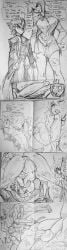 1boy 1girls abs ass ass_focus back back_view balls bare_arms bare_breasts bare_legs bare_shoulders bare_thighs big_ass big_balls big_breasts big_butt big_penis black_and_white bleach blowjob blush butt drawn english_text fellatio female fred_perry hand_drawn hi_res huge_cock imminent_sex large_breasts looking_pleasured male male/female male_penetrating massive_penis nipples nude nude_female nude_male oral oral_sex panties penetration penile_penetration penis_in_pussy pleasure_face pussy pussy_juice sex short_hair sketch sucking sucking_penis tall tall_female taller_female text thick_thighs tia_harribel toshiro_hitsugaya vaginal_penetration