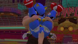 10s 3d 3d_(artwork) 3d_animation animated ankabee dr._eggman duo eggman eggman_empire full_nelson_(legs_held) loop metal_sonic metal_sonique muscular_male petite_female prisma3d robot_anthro sonic_(series) sonic_the_hedgehog_(series) sound standing_full_nelson tagme video