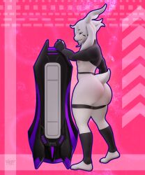 3d 3d_(artwork) absurd_res anthro asriel_dreemurr asriel_dreemurr_(god_form) big_butt boss_monster_(undertale) bovid butt caprine clothing digital_media_(artwork) extreme_gear fur goat hair hi_res horn looking_at_viewer male mammal melongoat3d nipples nude sega solo sonic_(series) sonic_riders sonic_the_hedgehog_(series) tail undertale undertale_(series) white_body white_fur