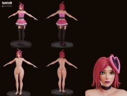 1boy 1femboy 3d 3d_model femboy femboy_only heterochromia model_release model_sheet rabbiz3d smutbase tagme tales_of_androgyny third-party_edit trudy_(tales_of_androgyny)
