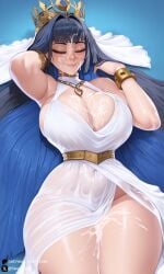1girls after_orgasm after_sex ai_generated big_breasts breasts busty cleavage closed_eyes clothed clothed_female clothing cum cum_in_pussy cum_leaking cum_on_body cum_on_breasts cum_on_face curvy female female_only hololive hololive_english hololive_english_-council- hololive_english_-promise- hourglass_figure huge_breasts lying lying_on_back mature_female on_back on_floor on_the_floor ouro_kronii ouro_kronii_(goddess) pose posing revealing_clothes self_upload sleen smile smiling solo solo_female thick_thighs virtual_youtuber voluptuous voluptuous_female vtuber wide_hips