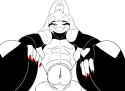 1boy 2d abs anthro anthro_male anthro_only asriel_dreemurr balls boss_monster bubble_kitten17 caprine furry furry_male furry_only humanoid humanoid_male humanoid_only male male_only mammal mammal_humanoid penis penis_towards_viewer solo undertale undertale_(series) video_games