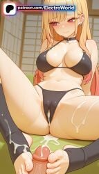 1boy 1girl 1girls 2026 ai_generated artist_name barefoot blush boobs breasts bust chest cock cum cum_on_body cum_on_breasts dick ejaculation electroworld feet feet_fetish foot_fetish foot_play footjob hetero hi_res high_quality high_resolution highres jewelry kitagawa_marin long_hair mole mole_under_eye navel patreon patreon_username penis solo_focus sono_bisque_doll_wa_koi_wo_suru stable_diffusion tits toejob toeless_legwear toes two-footed_footjob uncensored watermark
