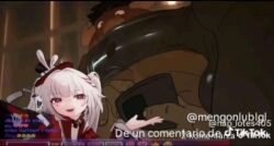 big_penis bovid bovine breasts brown_body camera cattle cellphone egg electronics emoji female gay gay_male genitals glance group hair hispanic human like_button like_goal male male/female mammal meme penis phone pink_eyes red_eyes shitpost spanish spanish_text sparxie_(honkai:_star_rail) text tiktok tiktok_logo trio username white_hair yaoi zcik