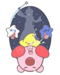 cum gay gay_sex kirby kirby_(series) lowres luma male/male mario_(series) nintendo orgasm penis princess_rosalina space super_mario_galaxy super_smash_bros. thekrakenislaken tkil transparent_background