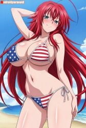 1girls ai_generated aindroidparanoid american_flag_bikini ass big_ass big_breasts big_butt bikini breasts busty butt curvy cute fat_ass female female_only hair hi_res high_school_dxd hips huge_breasts human large_ass large_breasts legs narrow_waist rias_gremory slim_waist solo tagme thick_ass thick_thighs voluptuous waist wide_hips
