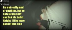 3d animated anthro anthro_dominating_human asian_female bestiality_humiliation bestiality_kiss big_penis canine canine_on_human canine_penis cock_worship dick dick_on_face femsub huge_balls huge_cock human_female interspecies knot knotted_penis male/female male_anthro/female_human male_penetrating male_penetrating_female maledom maledom/femsub music_video pale-skinned_female pale_skin penis penis_on_face sound submissive_human tagme video vixxvam werewolf wolf