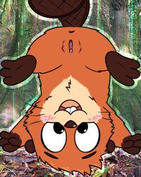 anus beaver disney female feral fur genitals hi_res hoppers mabel_tanaka mammal nude outside pixar pokefound rodent solo vulva
