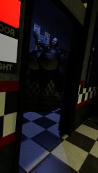 3d big_ass big_breasts bimbo five_nights_at_freddy's fnaf1_location hyper_ass hyper_breasts looking_at_viewer marionette_(fnaf) puppet_(disembowell) puppet_(fnaf) self_upload solo vrchat vrchat_avatar