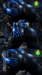 1boy ai_generated animated ass big_ass big_butt big_penis dc dc_comics dick dick_grayson gay justice_league male male_only nightwing tagme teen_titans video